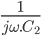  \frac{1}{j\omega.C_2} 